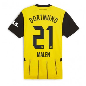 Borussia Dortmund Donyell Malen #21 Hemmatröja 2024-25 Kortärmad